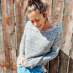 buckle knitted sweater